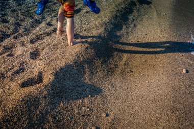 Tatil beldesinde muhteşem sahil