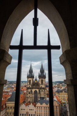 Ortaçağ Prag 'ının muhteşem mimarisi, Avrupa seyahati.