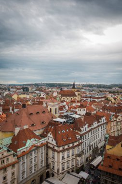 Ortaçağ Prag 'ının muhteşem mimarisi, Avrupa seyahati.