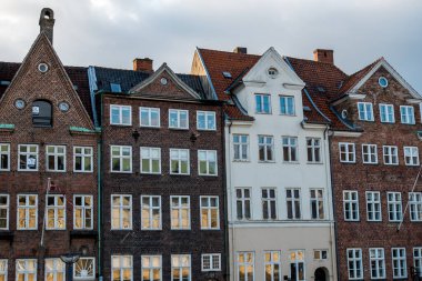 Kopenhag, Danimarka - 29 Temmuz 2019. Kopenhag Şehri, Danimarka, İskandinavya. Güzel bir yaz günü