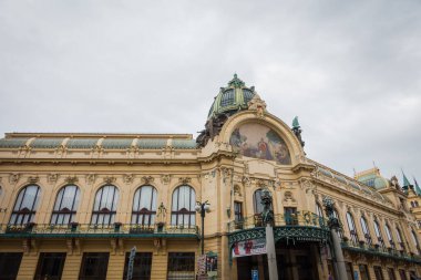 Prag, Çek Cumhuriyeti - 21 Eylül, Prag 'ın güzel sokakları ve mimarisi