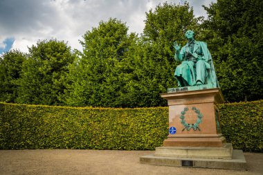 Kopenhag 'daki Güzel Rosenborg Kalesi