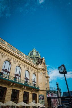 Prag, Çek Cumhuriyeti - 21 Eylül, Prag 'ın güzel sokakları ve mimarisi