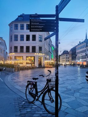 Kopenhag, Danimarka - 23 Temmuz 2019 Büyük Danimarka, Kopenhag ve Deniz