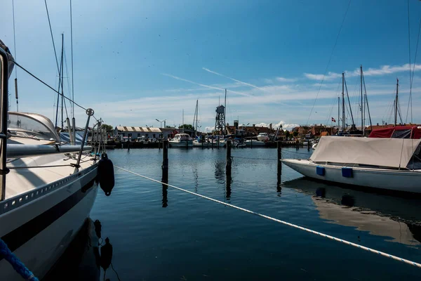 Copenhagen Denmark July 2019 Beautiful Danish Harbor Yachts — Stockfoto