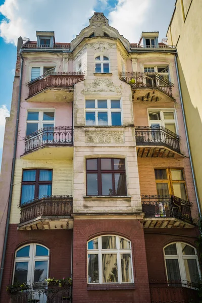 波兰弗罗考 2019年6月17日 波兰古城的建筑 — 图库照片