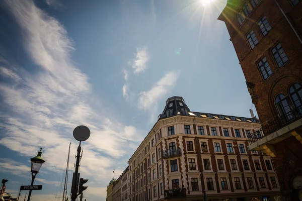 Köpenhamn Danmark Juli 2019 Vacker Köpenhamn Arkitektur Resa Runt Köpenhamn — Stockfoto