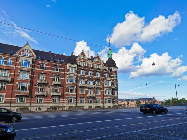 Коптелло Дания Июля 2019 Года Копенгаген Летом Красивая Архитектура Путешествия — стоковое фото