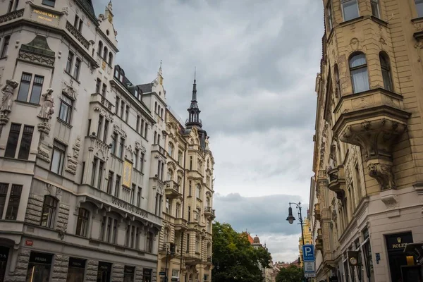 Praga República Checa Septiembre Hermosas Calles Arquitectura Otoño Praga — Foto de Stock