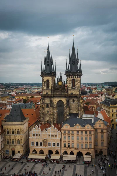 Praha Září Krásné Ulice Architektura Podzimu Praha — Stock fotografie