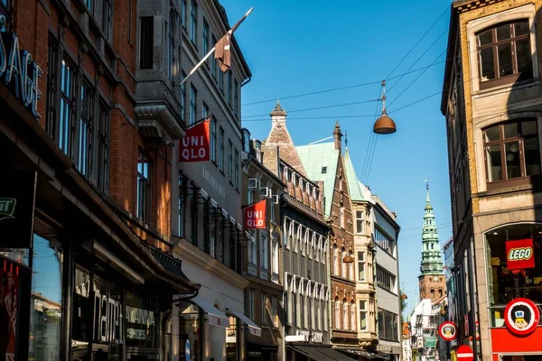 Copenhagen City Dinamarca Escandinavia Hermoso Día Verano — Foto de Stock