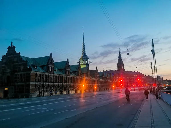 デンマークのコペンハーゲン 2019年7月29日 コペンハーゲン夏の美しい建築旅行の背景 — ストック写真
