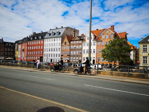 Copenhaga Dinamarca Julho 2019 Ruas Bonitas Copenhaga Fundo Viagem — Fotografia de Stock