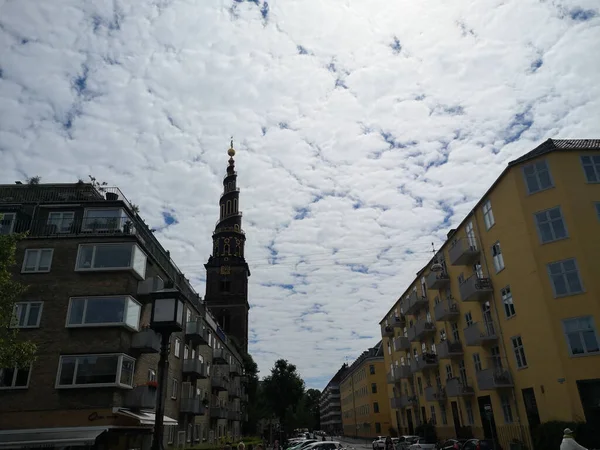 Copenhagen Dania Lipca 2019 Piękne Ulice Kopenhagi Tle Podróży — Zdjęcie stockowe