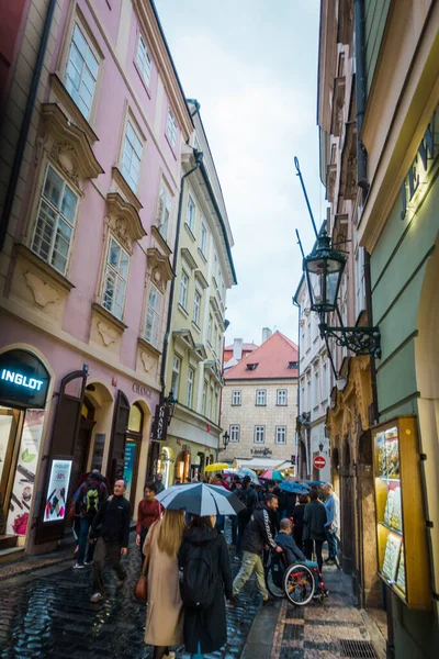 Praha Září Krásné Ulice Architektura Podzimu Praha — Stock fotografie