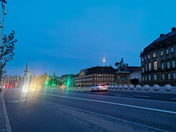 Köpenhamn Danmark Juli 2019 Köpenhamn Sommar Vacker Arkitektur Resa Bakgrund — Stockfoto