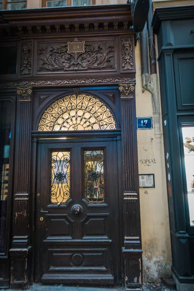 Schöne Straßen Und Architektur Des Herbstlichen Prag — Stockfoto