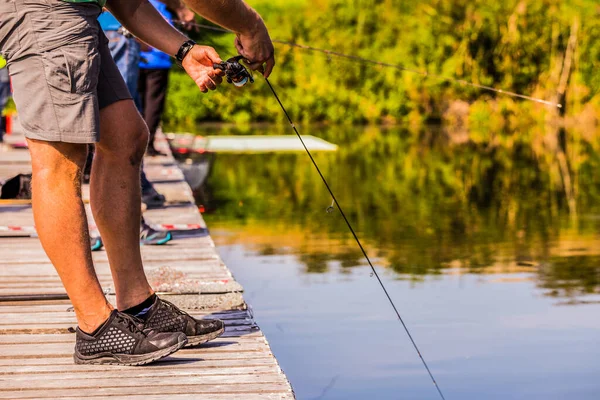 Naturlig Öring Fiske Bakgrund — Stockfoto