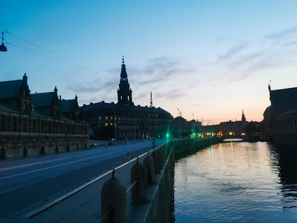 Köpenhamn Danmark Juli 2019 Köpenhamn Sommar Vacker Arkitektur Resa Bakgrund — Stockfoto