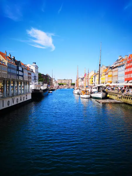 코펜하겐 덴마크 2019 코펜하겐의 아름다운 거리들의 — 스톡 사진