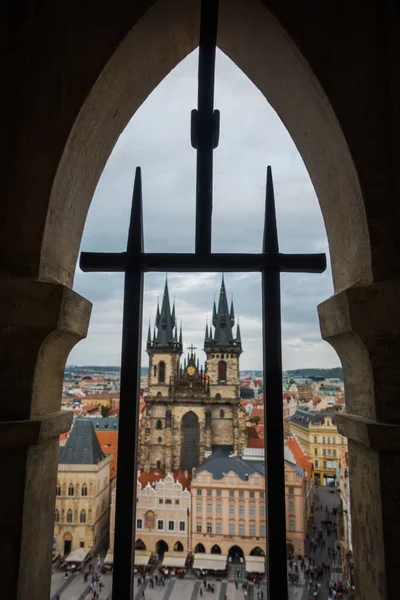 Prága Csehország Szeptember Gyönyörű Utcák Építészet Ősz Prága — Stock Fotó
