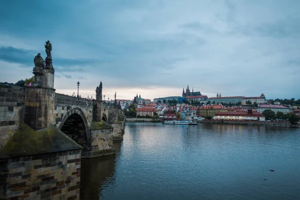 Hermosas Calles Arquitectura Otoño Praga — Foto de Stock