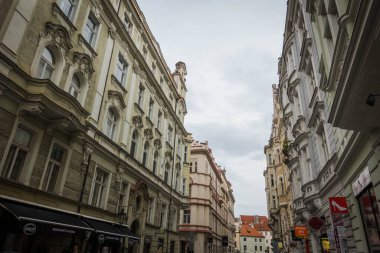 Prag, Çek Cumhuriyeti - 21 Eylül, Prag 'ın güzel sokakları ve mimarisi