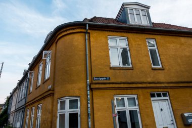 Kopenhag, Danimarka - 23 Temmuz 2019. Kopenhag Şehri, Danimarka, İskandinavya. Güzel bir yaz günü