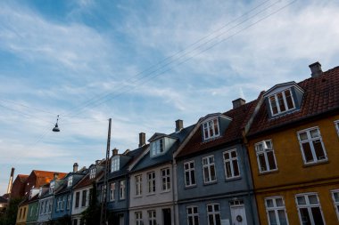 Kopenhag Şehri, Danimarka, İskandinavya. Güzel bir yaz günü