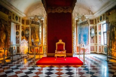 COPENHAGEN, DENMARK - July 24: Interior of Rosenborg Castle