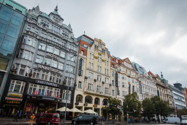 Praga República Checa Septiembre Hermosas Calles Arquitectura Otoño Praga — Foto de Stock