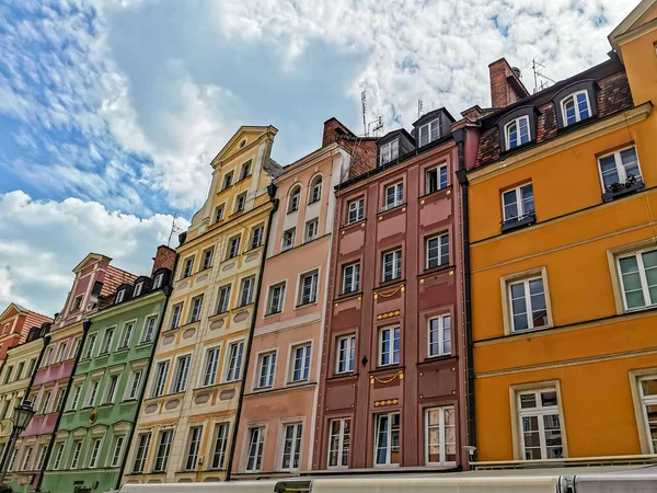 Ulice Náměstí Starobylého Evropského Města — Stock fotografie