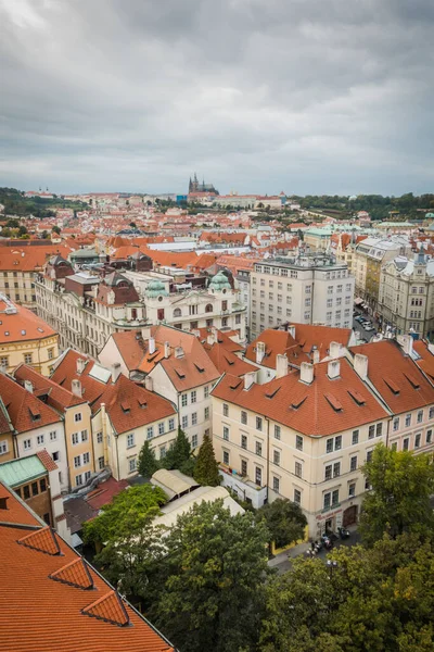 Magnífica Arquitetura Praga Medieval Uma Viagem Europa — Fotografia de Stock