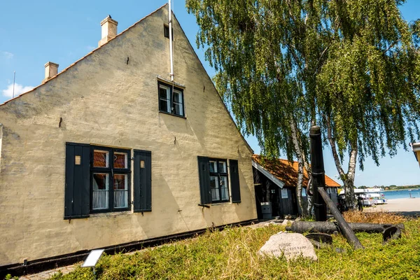 Köpenhamn Danmark Juli 2019 Vacker Dansk Arkitektur Pittoresk — Stockfoto