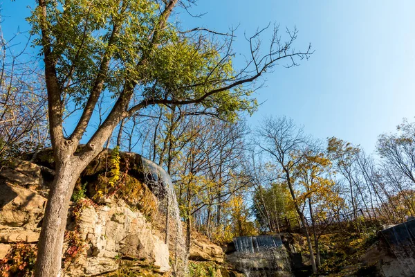 Hermoso Otoño Hermoso Parque Histórico — Foto de Stock