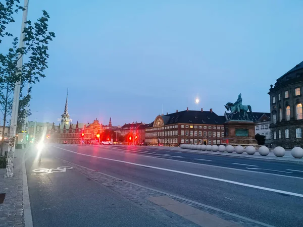 Köpenhamn Danmark Juli 2019 Köpenhamn Sommar Vacker Arkitektur Resa Bakgrund — Stockfoto