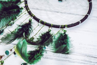 Ahşap sanat arka planında düş kapanı