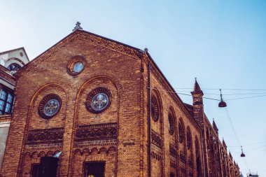 Kopenhag Şehri, Danimarka, İskandinavya. Güzel bir yaz günü