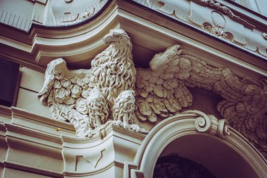 Güz Prag 'ın güzel sokakları ve mimarisi