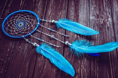 Tahta arka planda düş kapanı