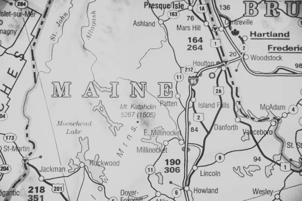 Stan Maine Mapie — Zdjęcie stockowe