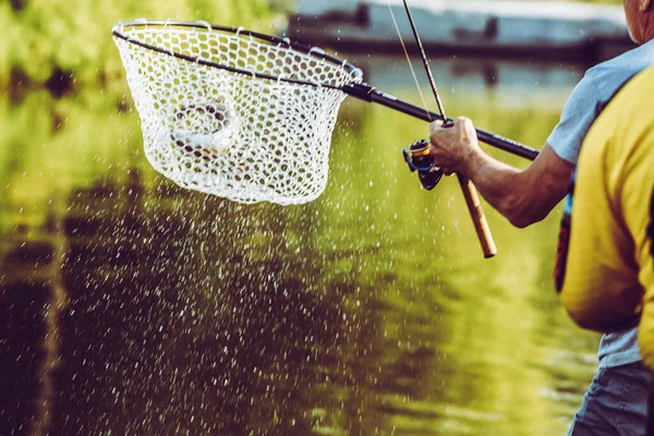 Torneo Pesca Recreación Naturaleza Fondo —  Fotos de Stock