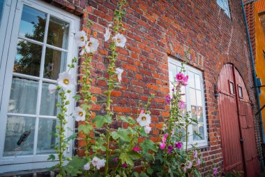 Kopenhag, Danimarka - 18 Temmuz 2019. Kopenhag 'ın muhteşem mimarisi