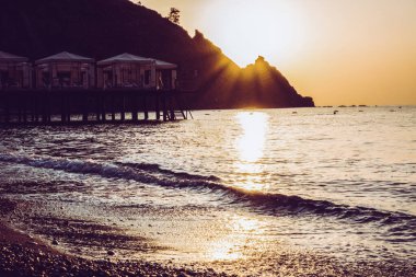 Güzel bir tatil beldesi doğarken