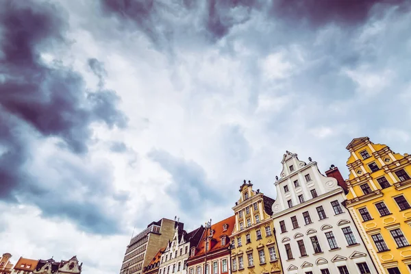 Straten Pleinen Van Oude Europese Stad — Stockfoto