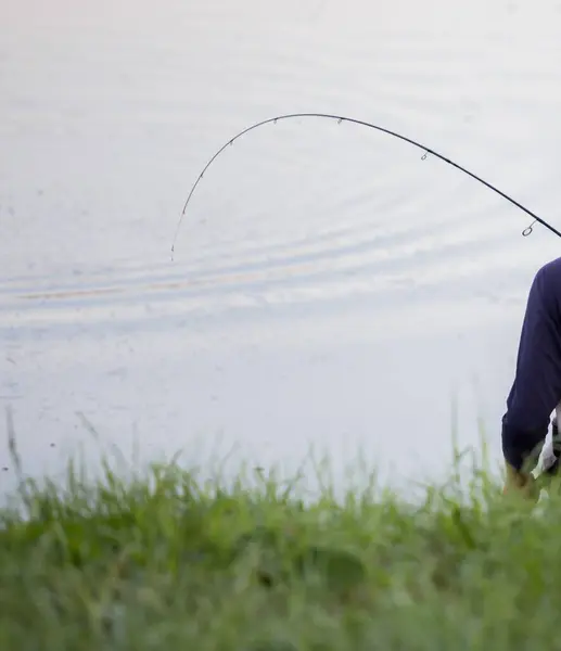 Öring Fiske Bakgrund Resa Bakgrund — Stockfoto