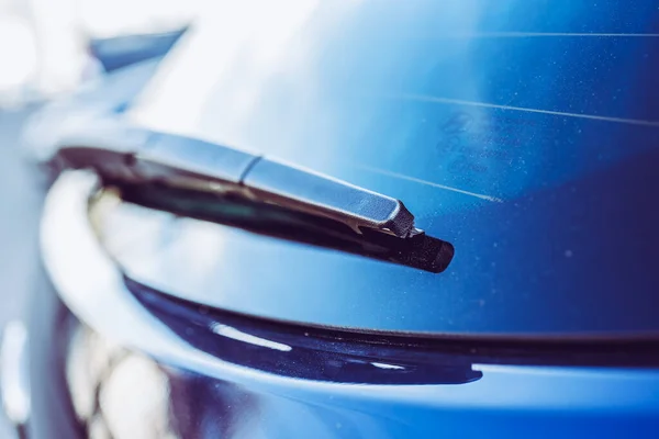 Buitenkant Van Achtergrond Van Een Personenauto — Stockfoto