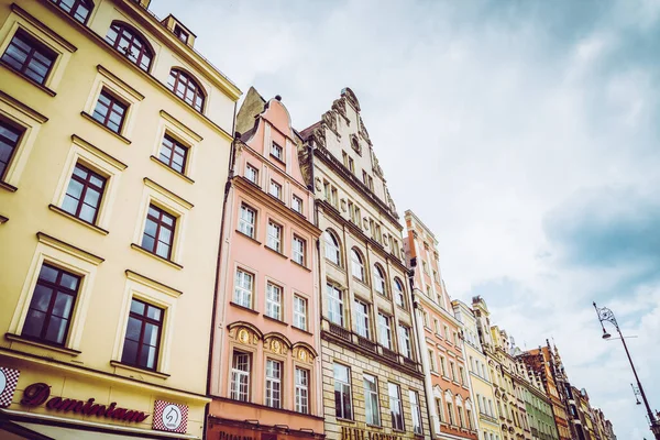 Wrocaw Polonia Junio 2019 Wroclaw Casas Calles Ciudad Wroclaw Paisaje — Foto de Stock