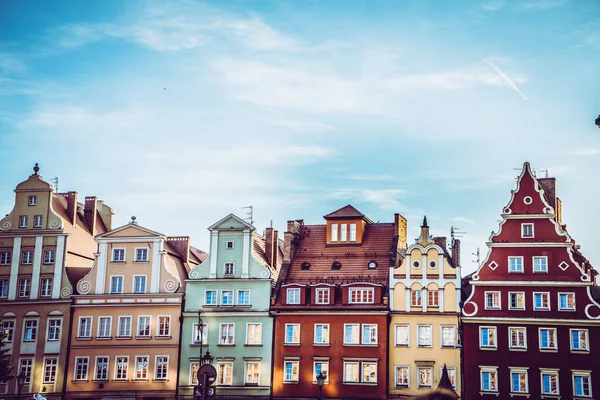 Hermosas Hermosas Calles Wroclaw — Foto de Stock