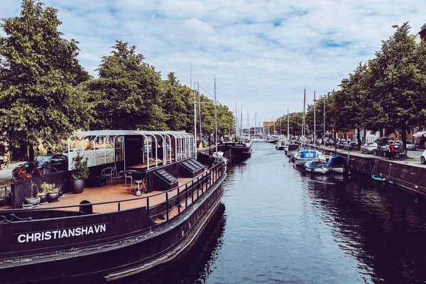 Die Straßen Und Sehenswürdigkeiten Von Kopenhagen Eine Reise Nach Kopenhagen — Stockfoto